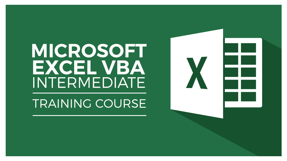 Excel 2016 VBA Intermediate Excel 2016 VBA Intermediate