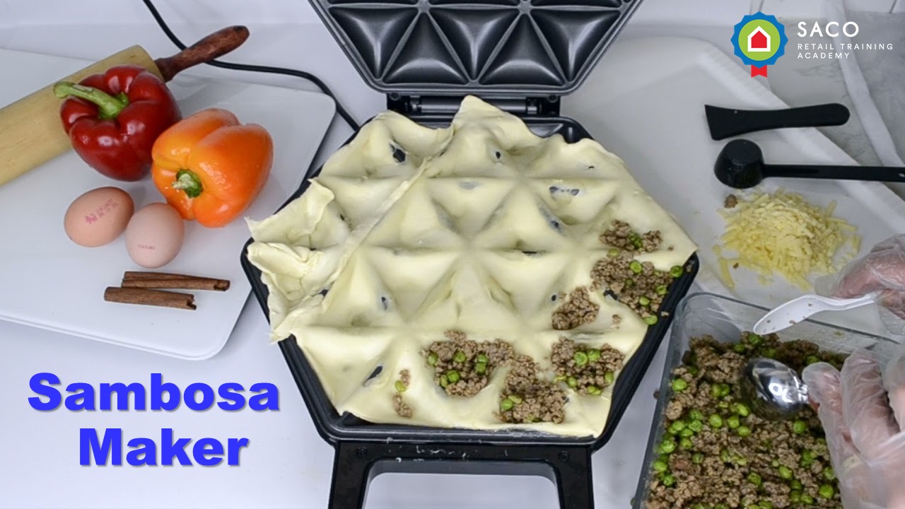 Sambosa Maker - English صانعة السمبوسة - انجليزي