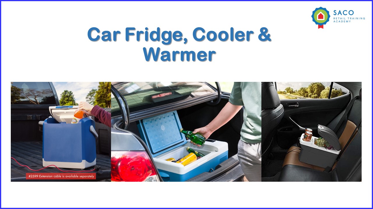Car Fridge, Cooler & Warmer - English ثلاجة السيارة والمبرد والتدفئة  - انجليزي